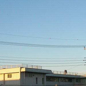 2015-01-13_07：10 空模様　宇都宮